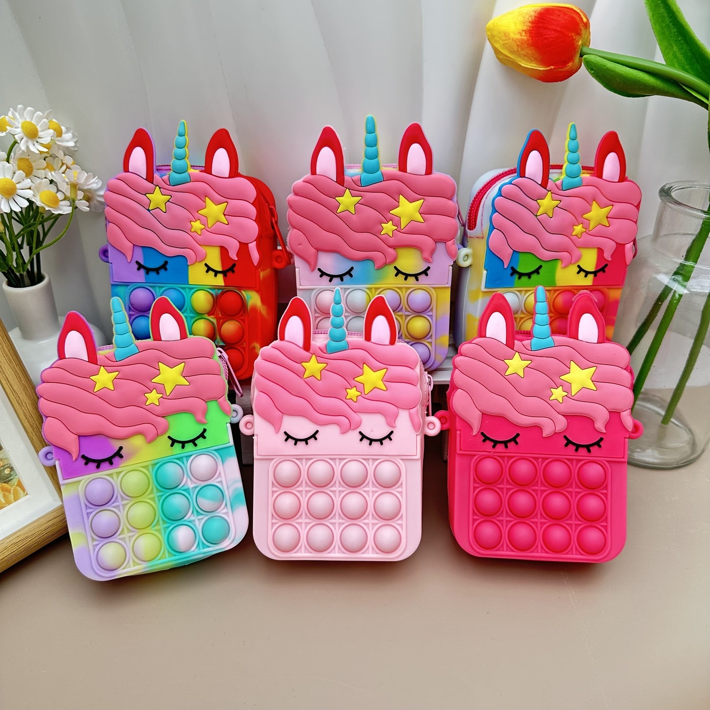 Colorful Crossbody Bag for Kids with Adjustable Strap