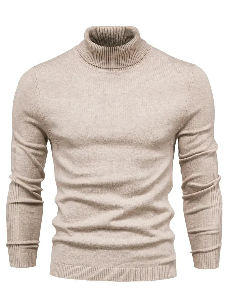 Men's Slim-Fit Knit Turtleneck Sweater