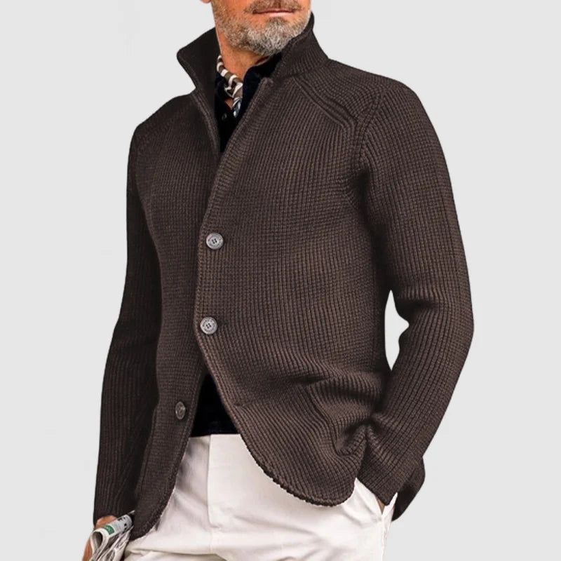 Men’s Knit Button-Up Cardigan