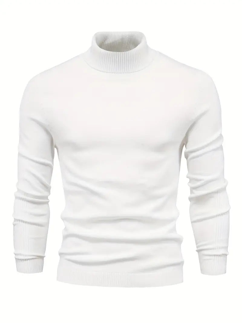 Men's Slim-Fit Knit Turtleneck Sweater