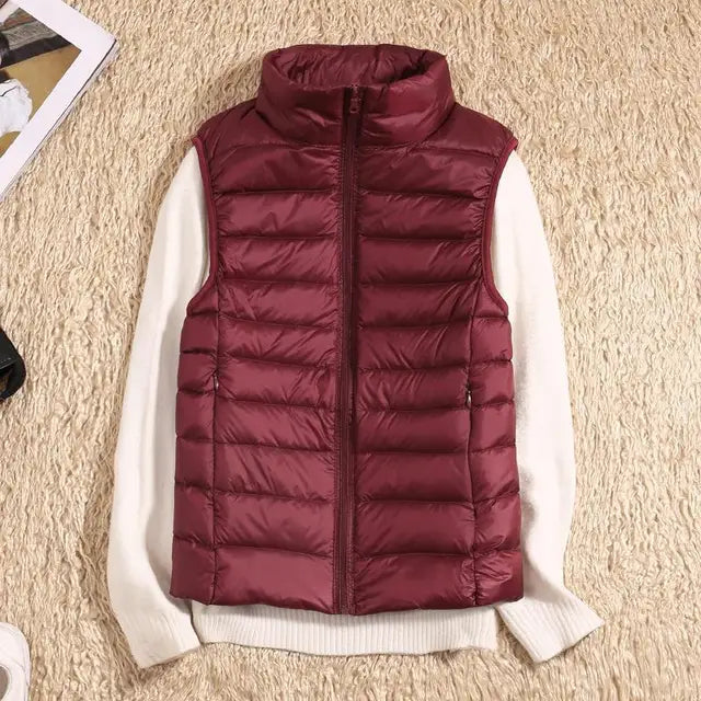 Women's Lightweight Sleeveless Puffer Vest