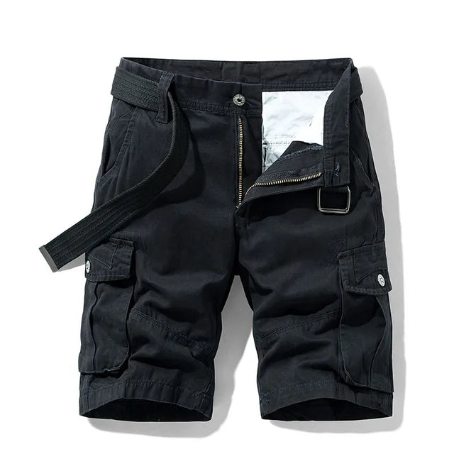Men's Cargo Shorts Durable Cotton Blend