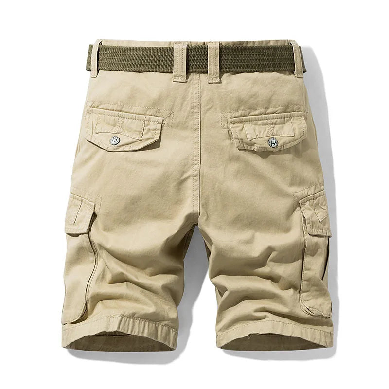 Men's Cargo Shorts Durable Cotton Blend