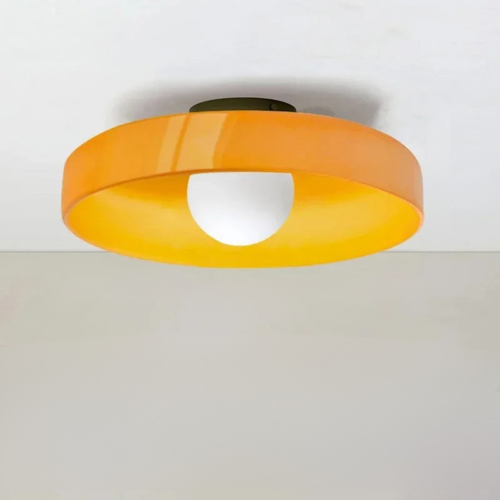 Nordic LED Glass Ceiling Light, Modern Style