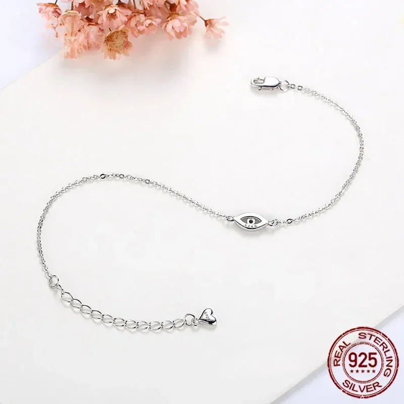 Lucky Blue Stone Evil Eye Bracelet