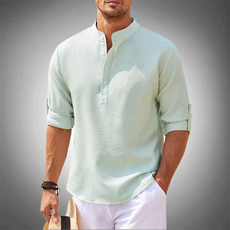 Men's Lightweight Summer Long Sleeve Shirt