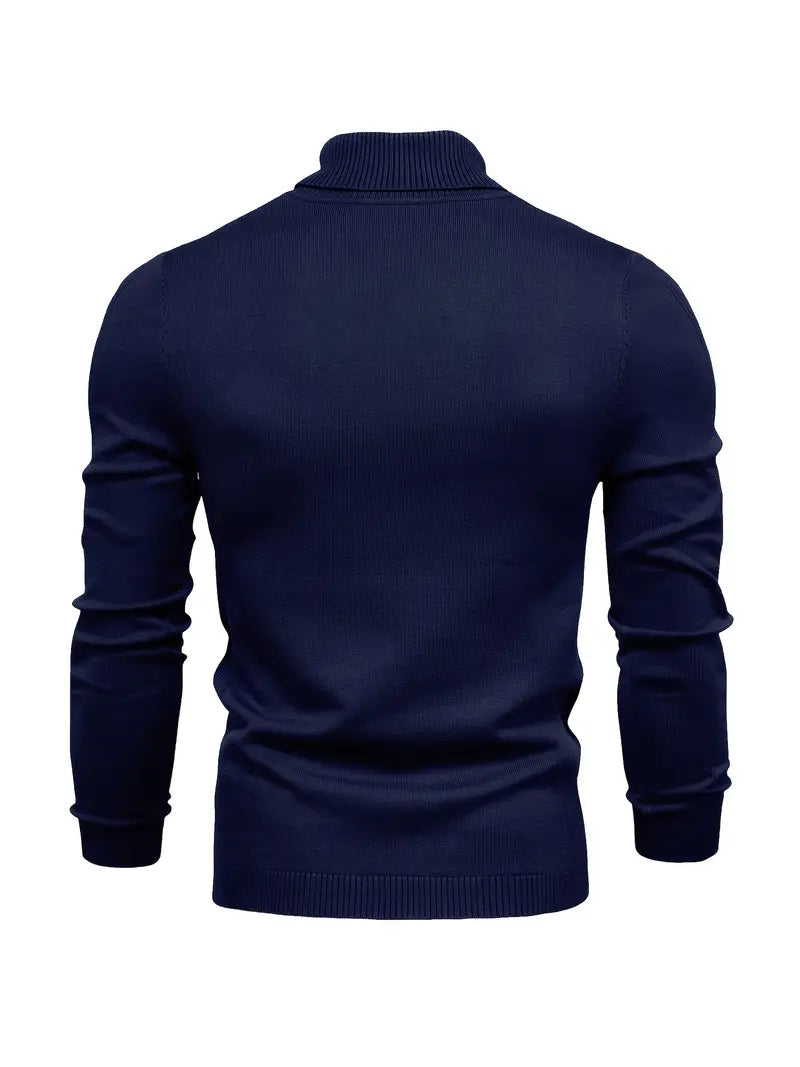 Men's Slim-Fit Knit Turtleneck Sweater