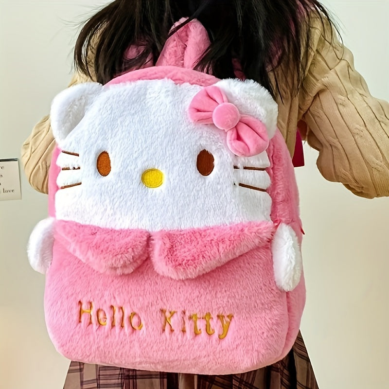 Character-Themed Plush Backpack