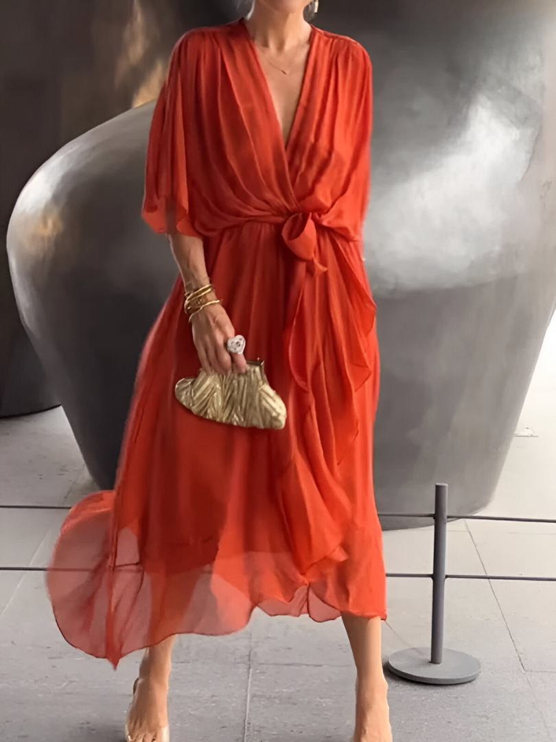 Chic Long Summer Dress for Elegance