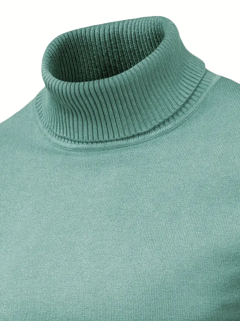 Men's Slim-Fit Knit Turtleneck Sweater