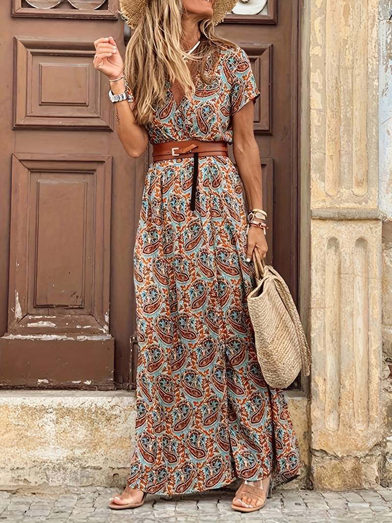 Charming Floral Maxi Dress for Women