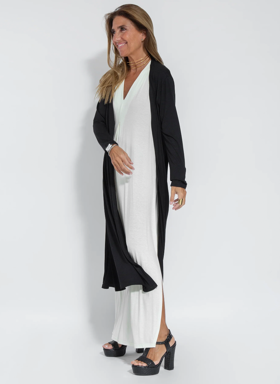 Chic AYANIA Dress & Vest Set