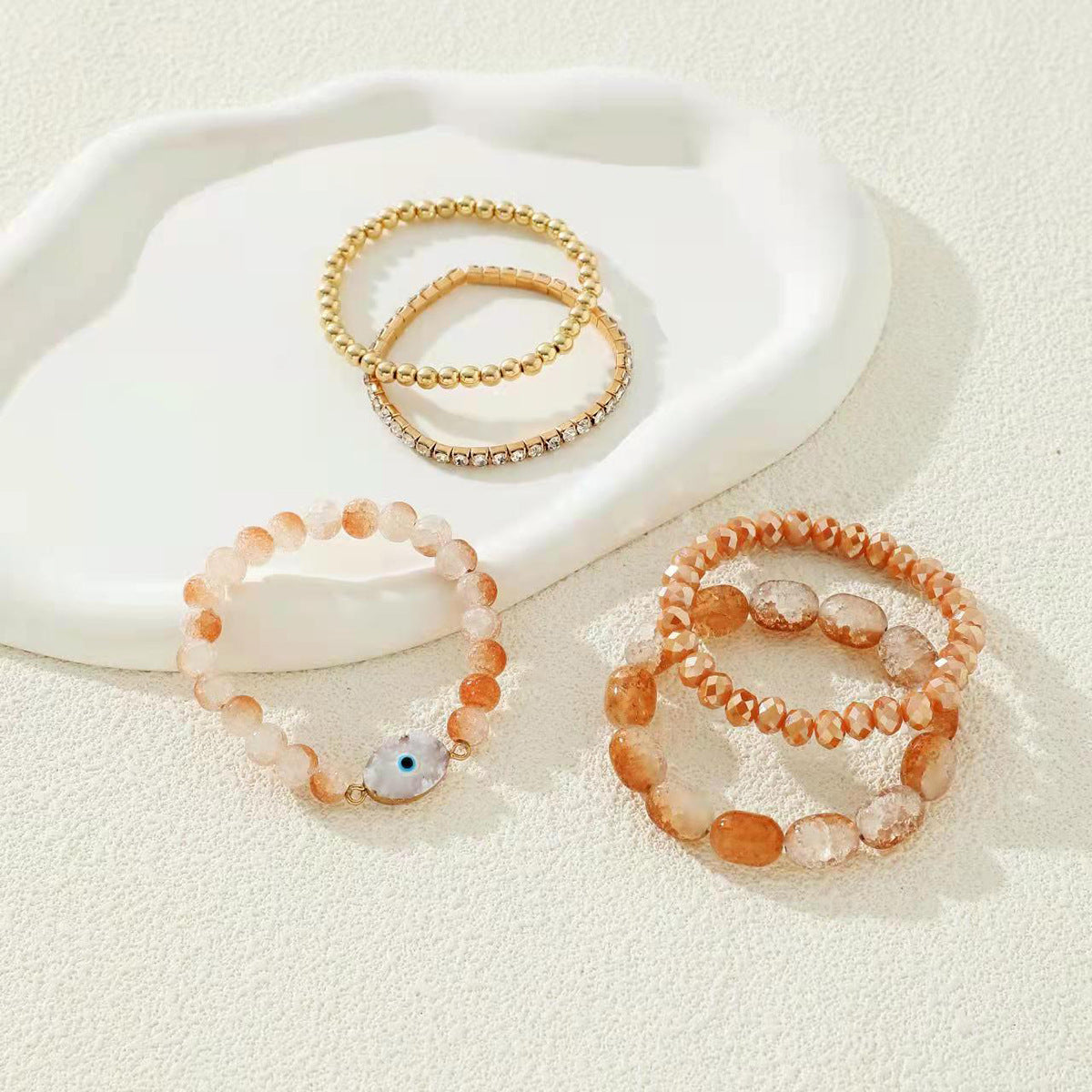 Bohemian Evil Eye Beaded Bracelets