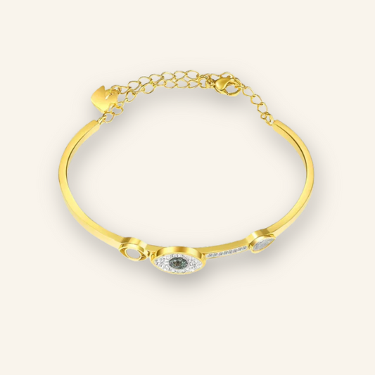 Mystic Evil Eye Stainless Steel Bracelet