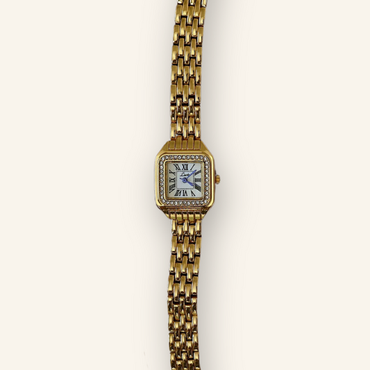 Aurora Vintage Gold Watch
