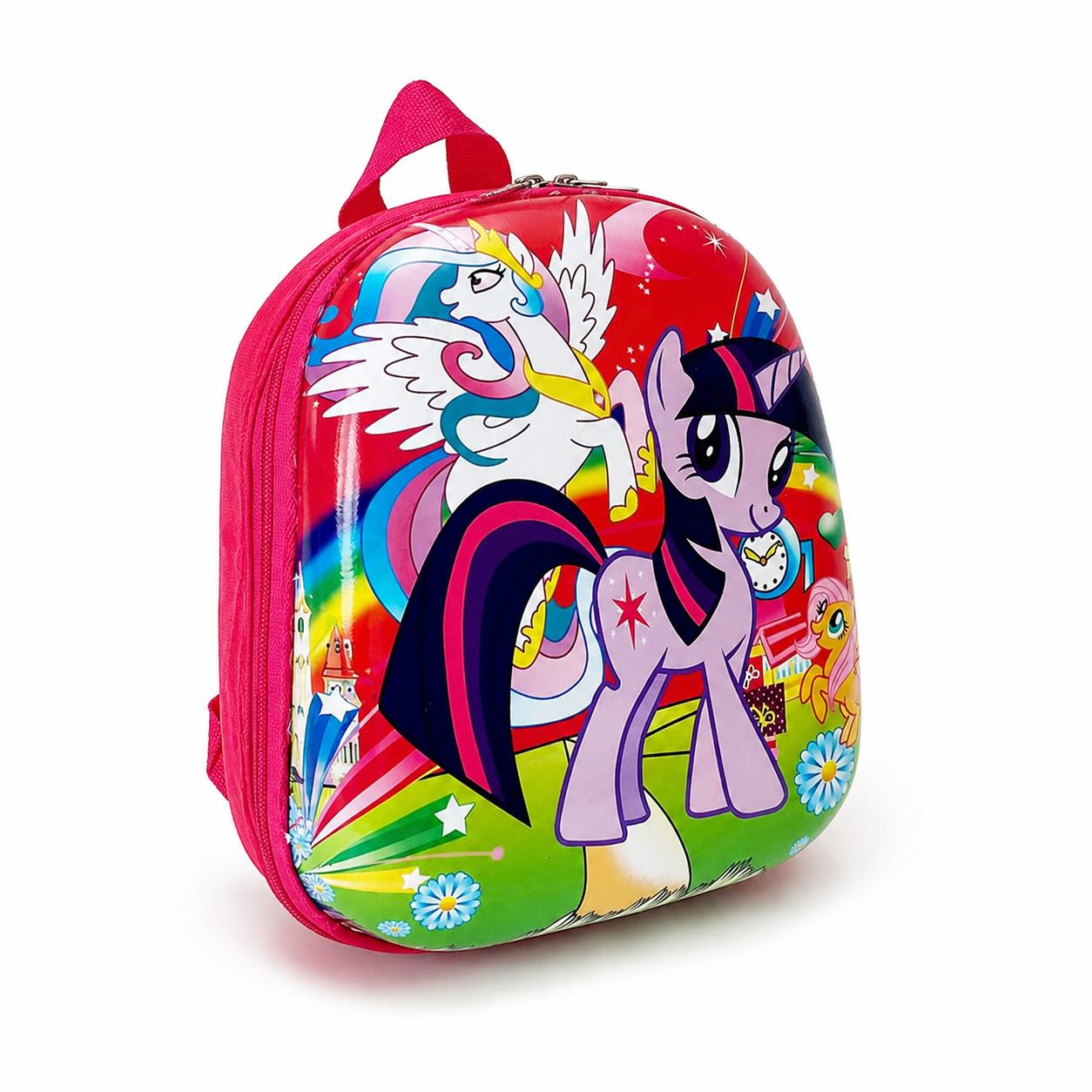 My Little Pony Backpack – Kids Hard Shell 3D Cartoon School Bag