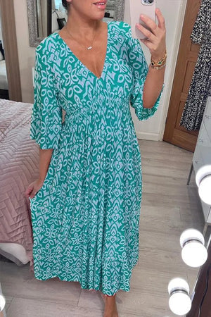 Enchanting Bohemian Long Dress: Ethereal Elegance