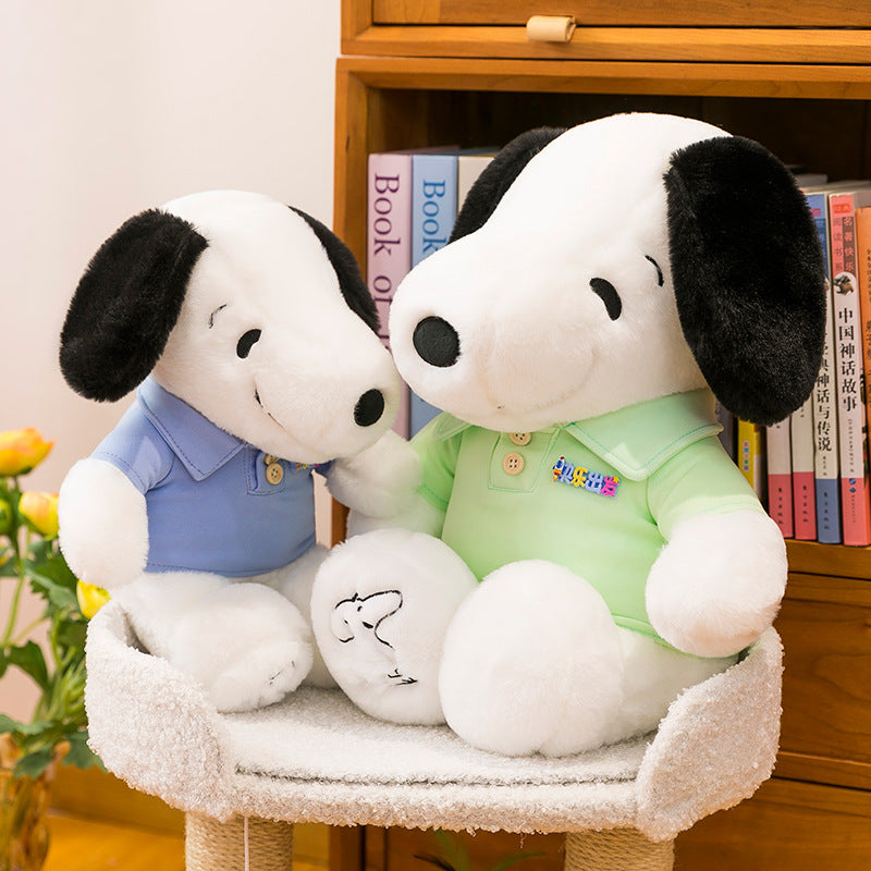 Snoopy Plush Toy with Shirt – Collectible Character Cushion