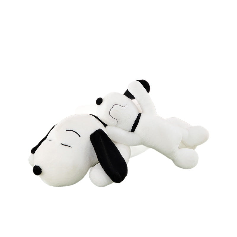 Cute Snoopy Lying Dog Plush Pillow Toy