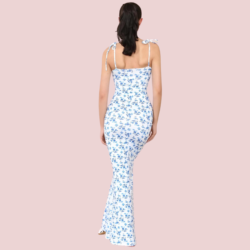Charming Floral Maxi Dress for Summer