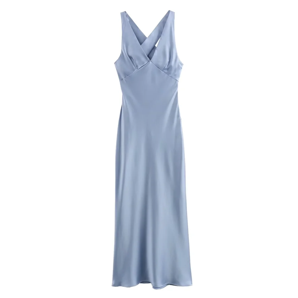 Chic Slim Fit Silk Satin Summer Top