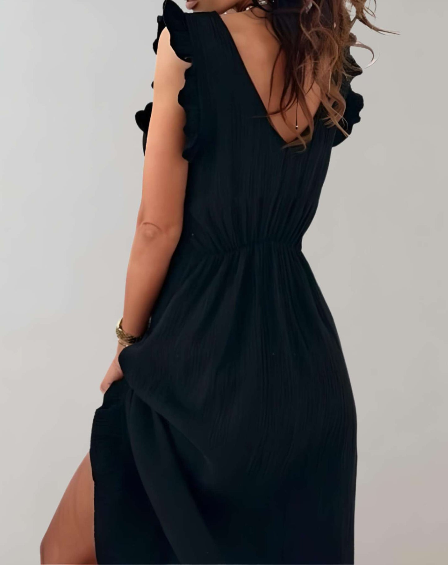 Chic Wolff Long Dress: Comfort & Style
