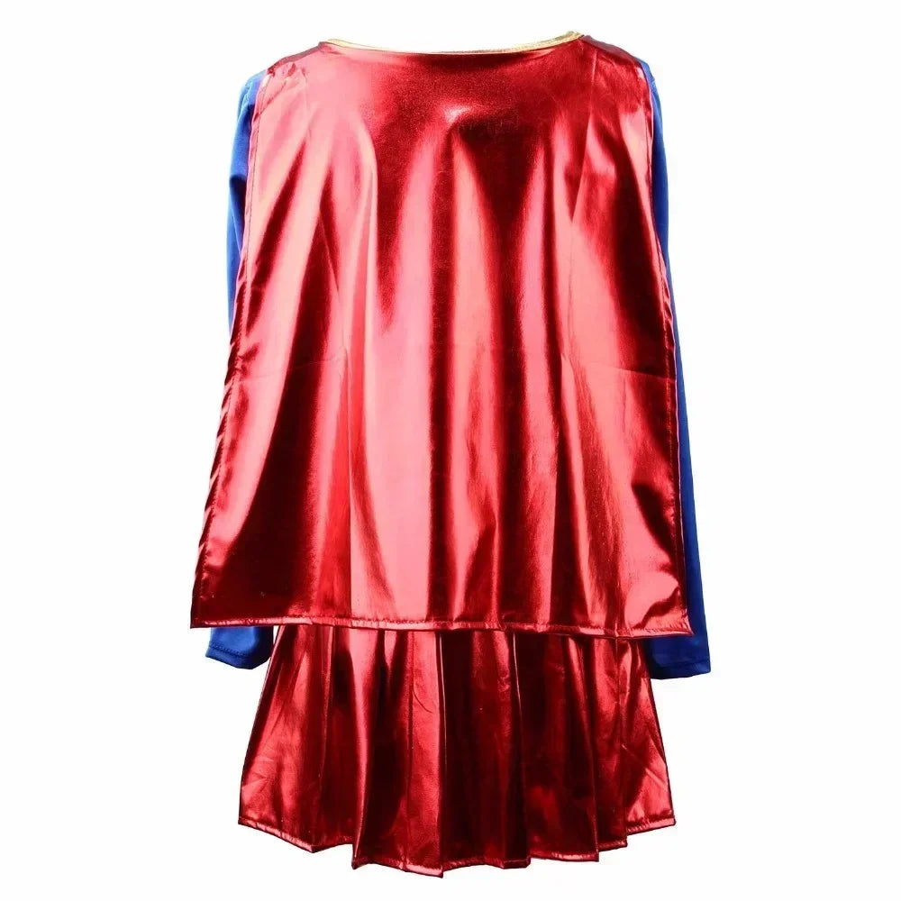 Superhero-Themed Costume Dress for Women