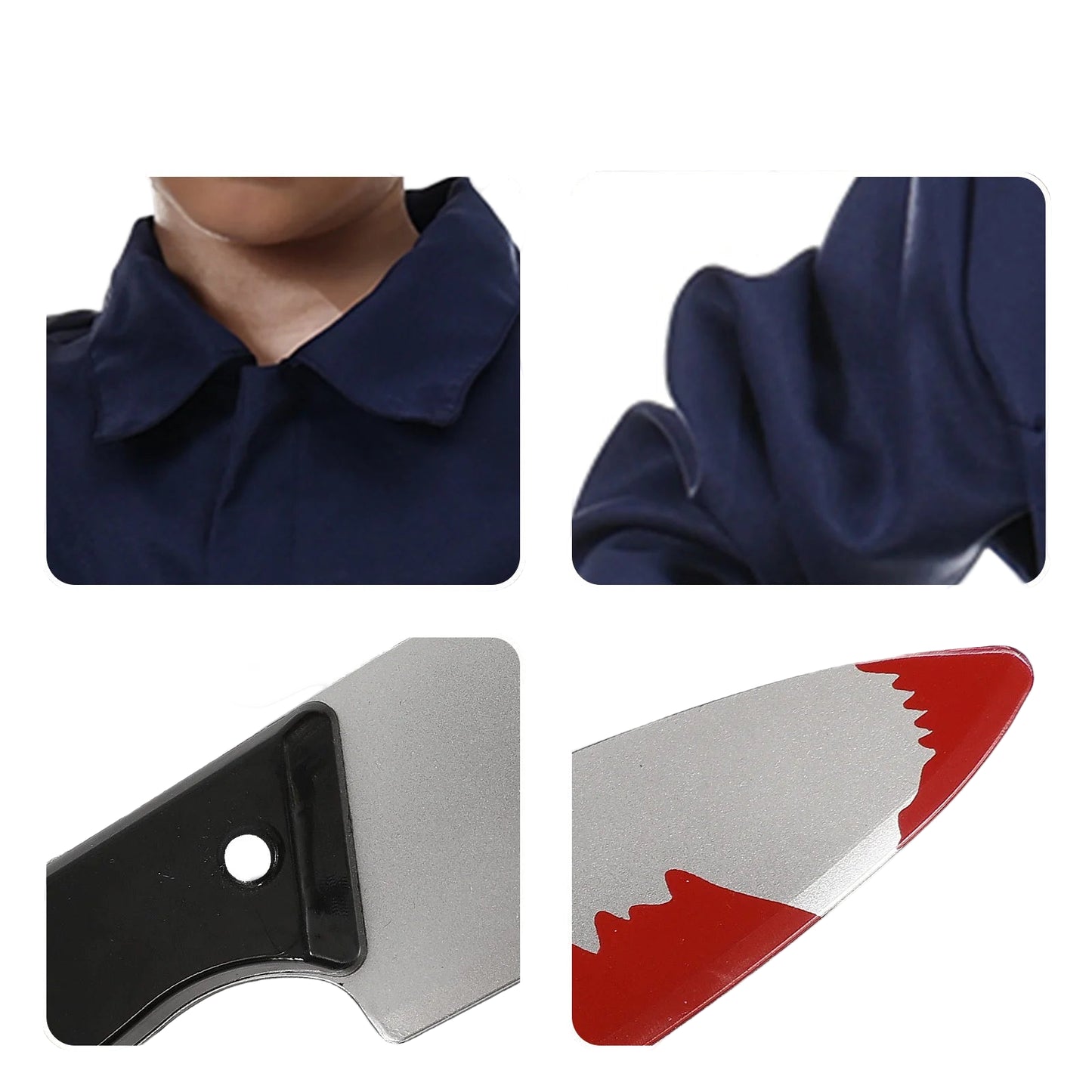 Michael Myers Kids & Adult Halloween Costume Jumpsuit