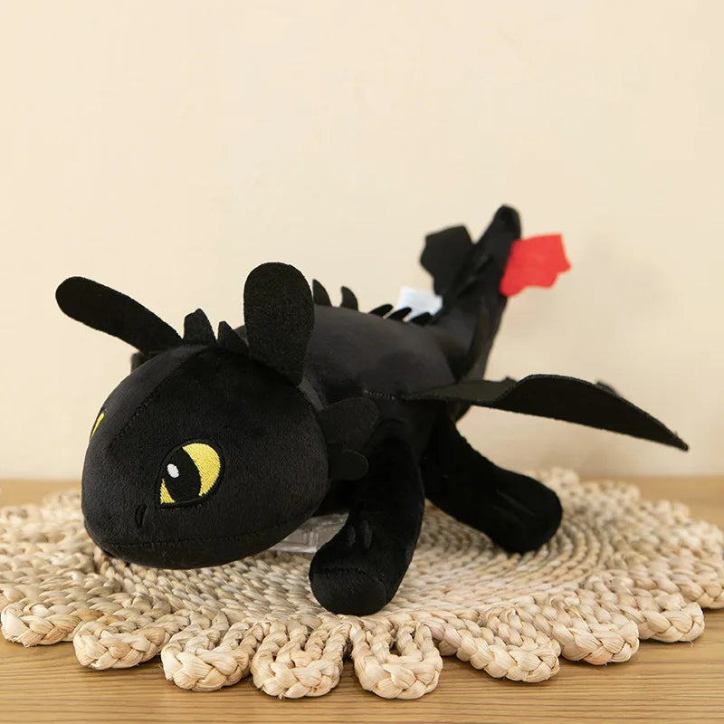 Toothless Plush Toy – Soft Dragon Stuffed Doll