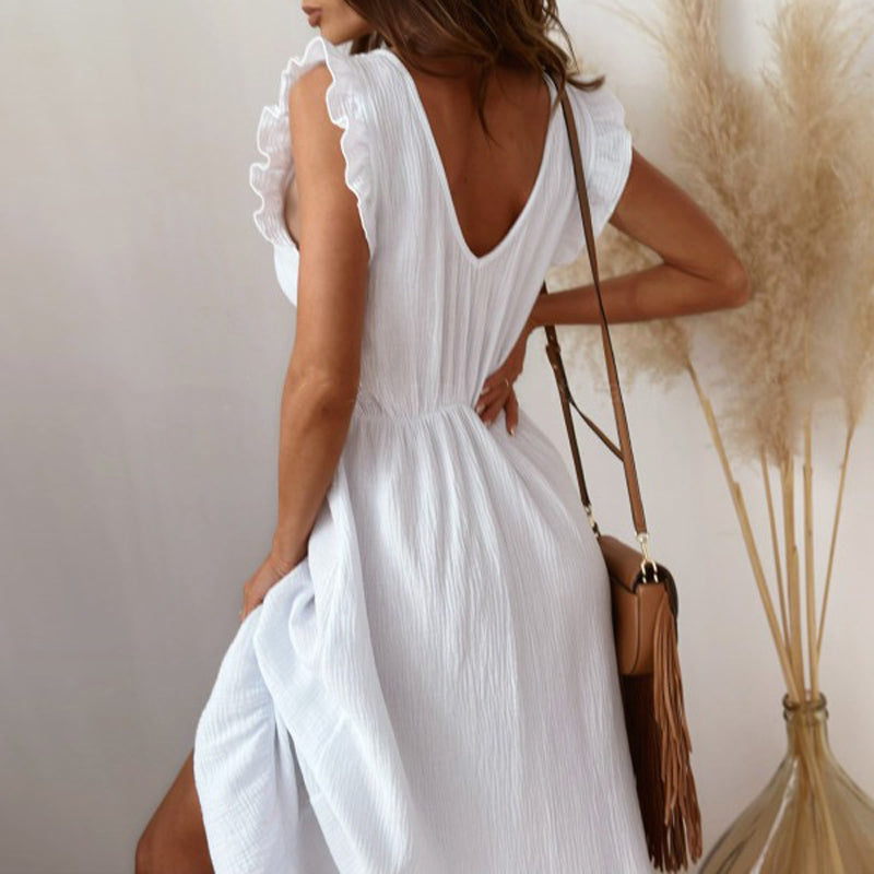 Elegant White Maxi Dress for All Occasions