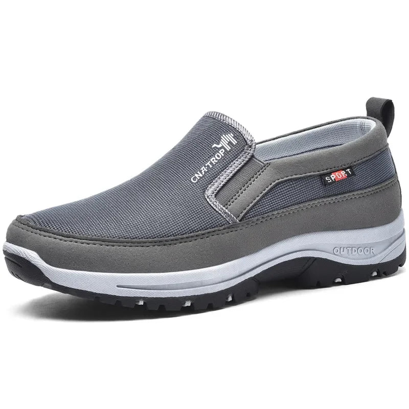 Men's Slip-On Casual Loafers – Retro Style, Driving-Friendly