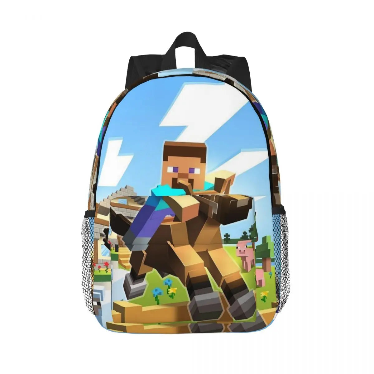 Cartoon-Themed Kids' Backpack with Colorful Design