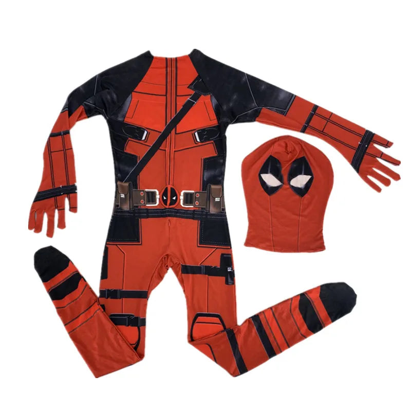 Kids Full-Body Costume Set with Mask and Gloves
