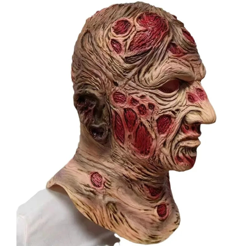 Freddy Krueger Latex Mask Halloween Costume