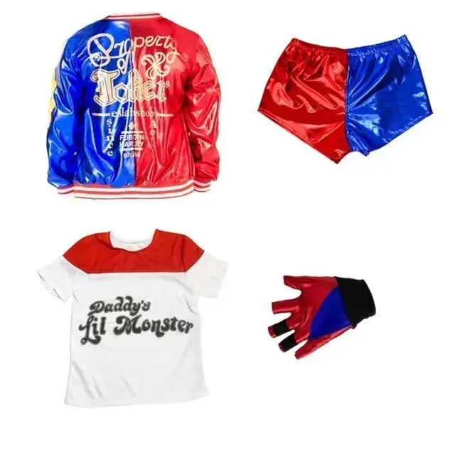 Children's Comic-Inspired Costume Set with Accessories for Cosplay and Events