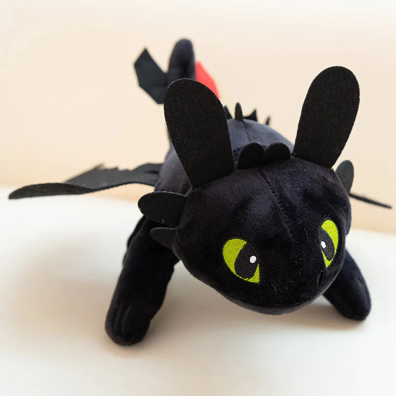 Toothless Plush Toy – Soft Dragon Stuffed Doll