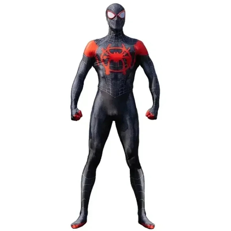 Miles Morales Spider-Man 2025 Jumpsuit Cosplay Costume