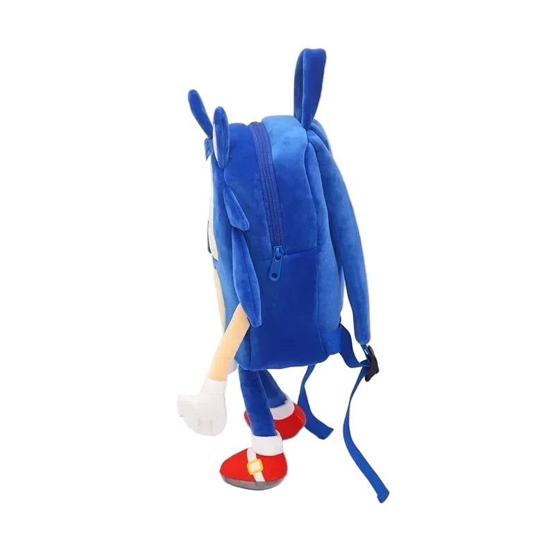 Plush Character Backpack for Kids with Adjustable Straps