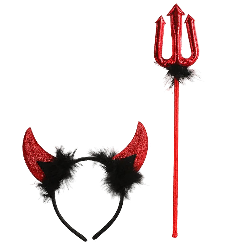 Halloween Kids Ghost Bride Vampire Costume Set