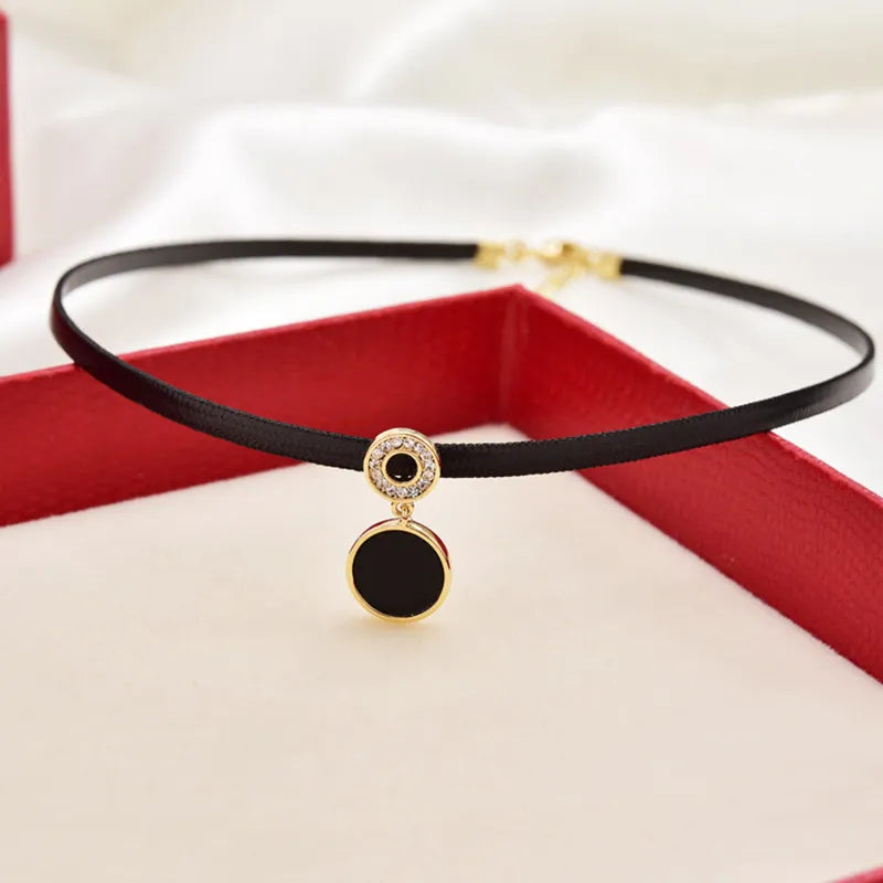 ALLURE – Geometric Crystal Choker Necklace
