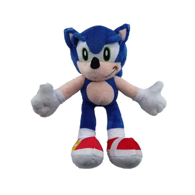 Sonic-Inspired Plush Toy – Soft Stuffed Character Doll