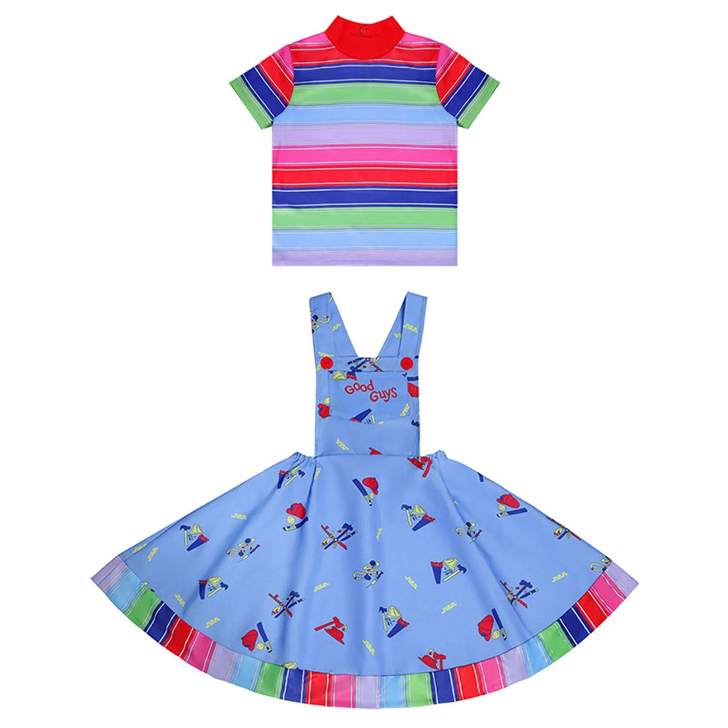 Child's Play Chucky Kids Halloween Costume Set