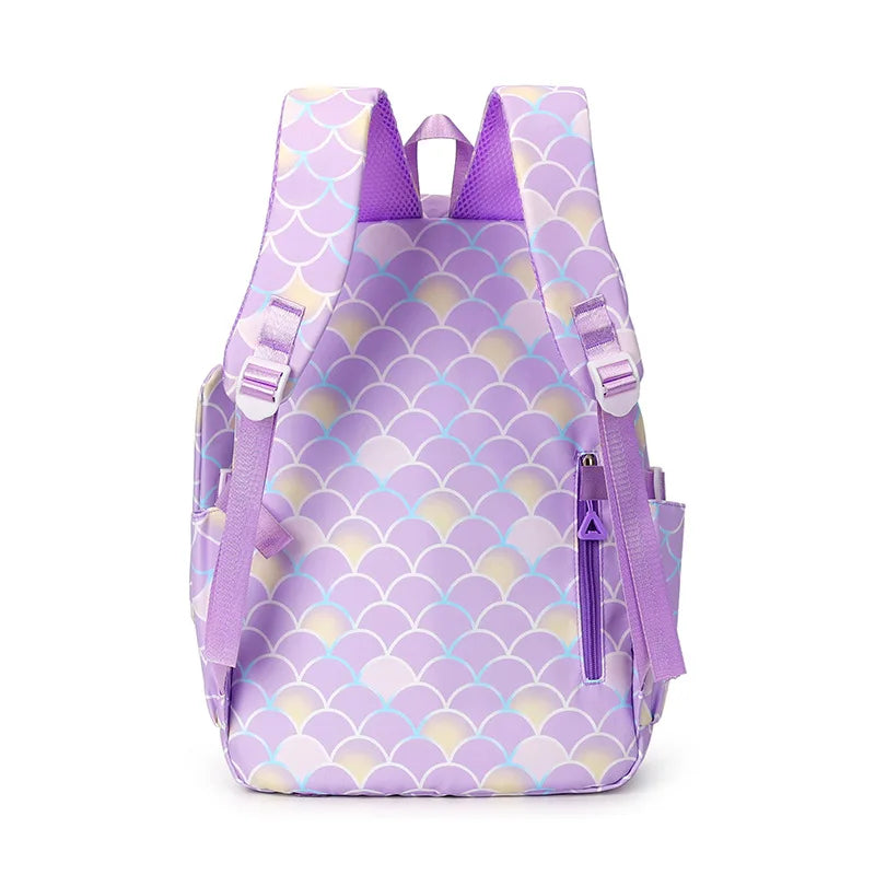 3-Piece Backpack Set with Character Print and Matching Accessories