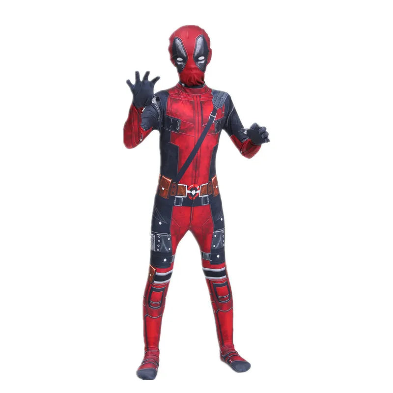 Kids Full-Body Costume Set with Mask and Gloves