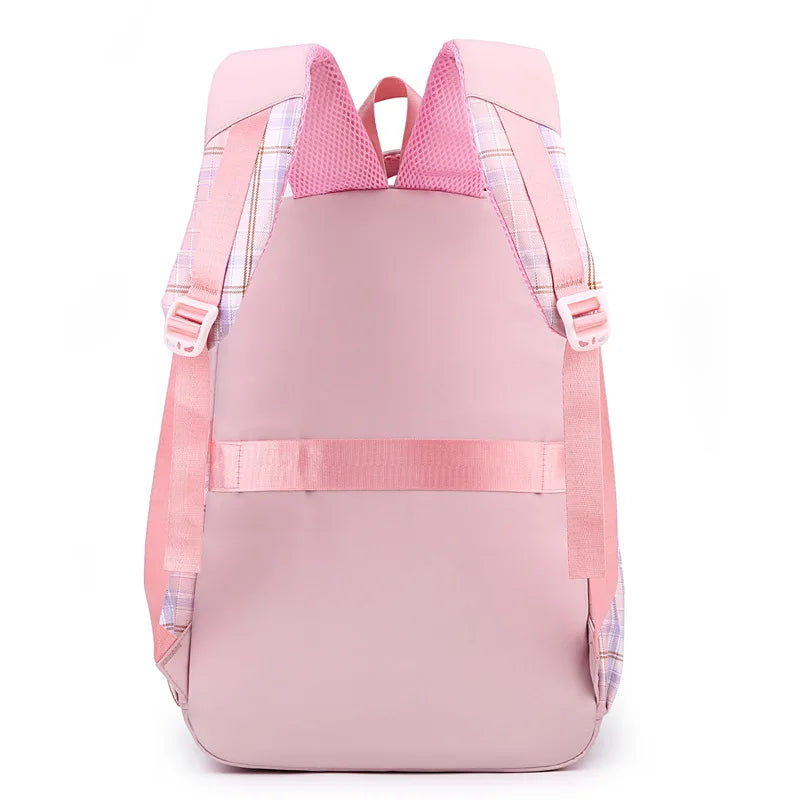Casual School Backpack with Adjustable Straps and Character Print