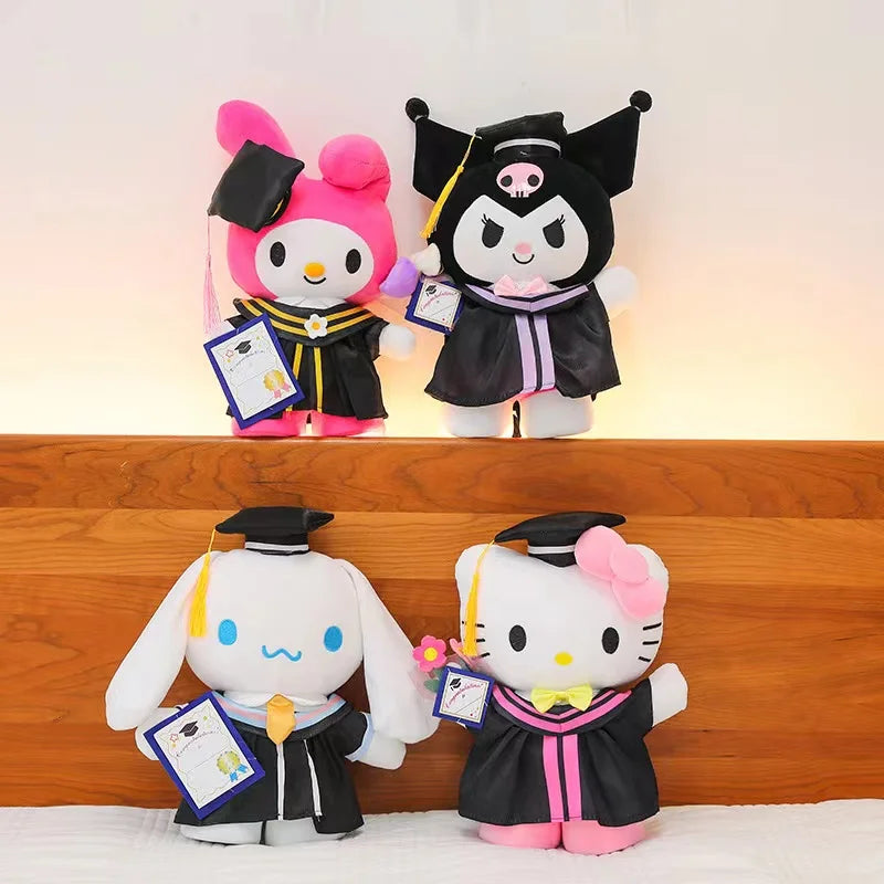 13.8 in Plush Hello Kitty Cinnamoroll My Melody Kuromi