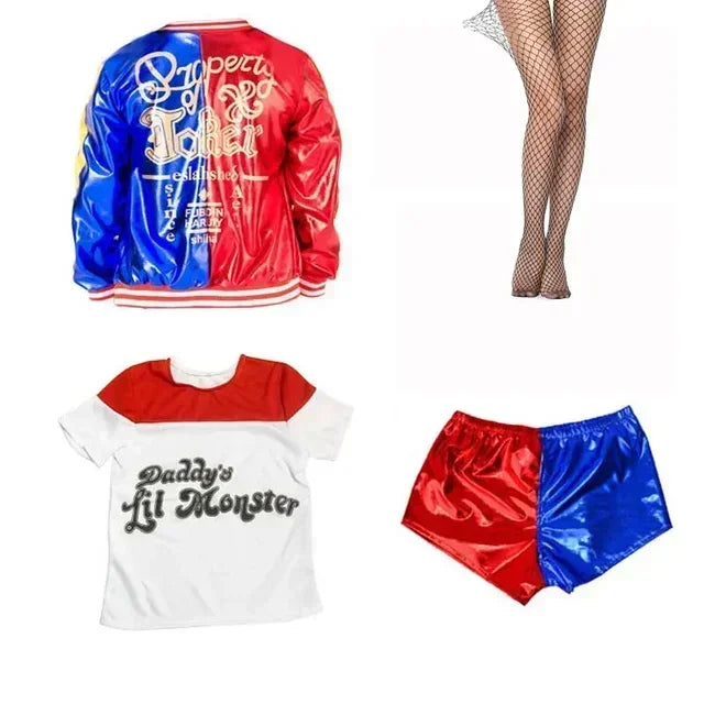 Children's Comic-Inspired Costume Set with Accessories for Cosplay and Events