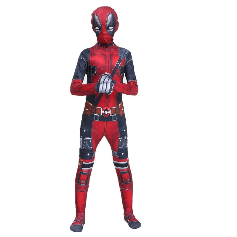 Kids Full-Body Costume Set with Mask and Gloves