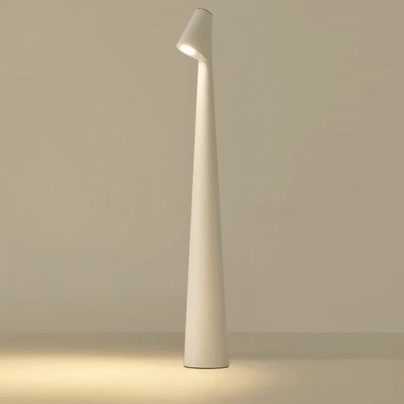 Rechargeable Metal Table Lamp – Stylish & Portable