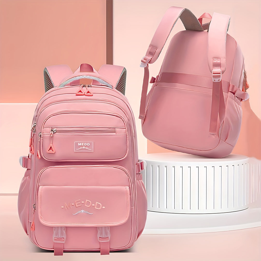 Lightweight Nylon Backpack with Adjustable Straps – Minimalist Design